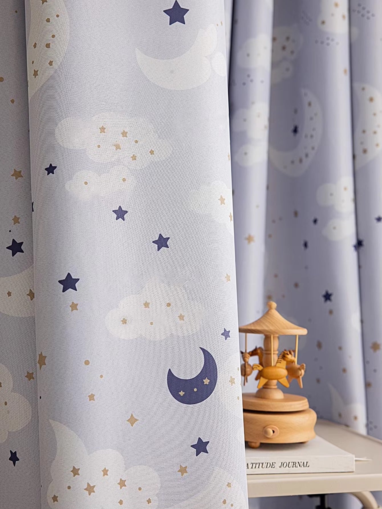 CENTURyMiG Cartoon Blackout Curtains for Kids, Car Pattern