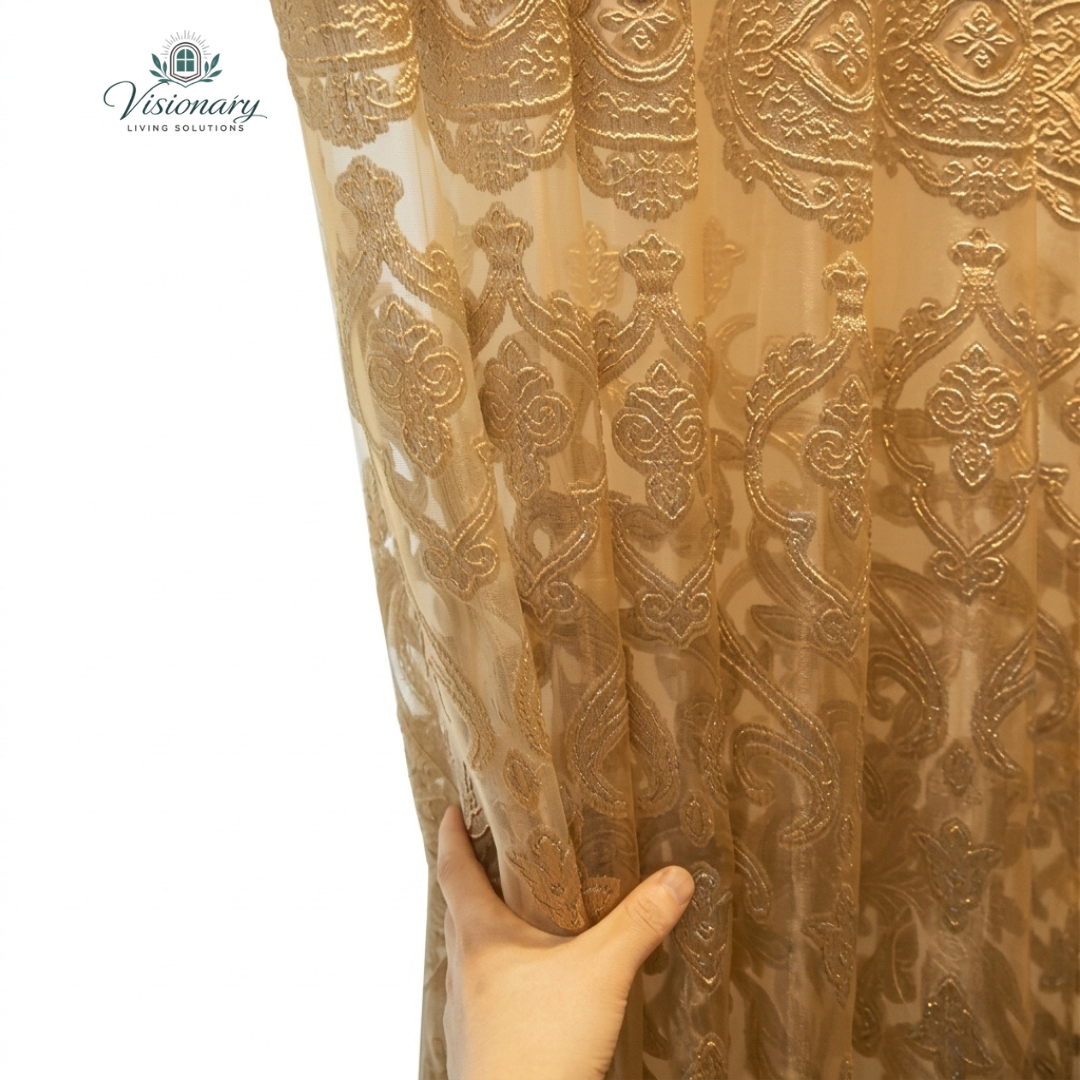 Visionary Living Solutions modern thermal curtains blocking 90 to 95 percent of light