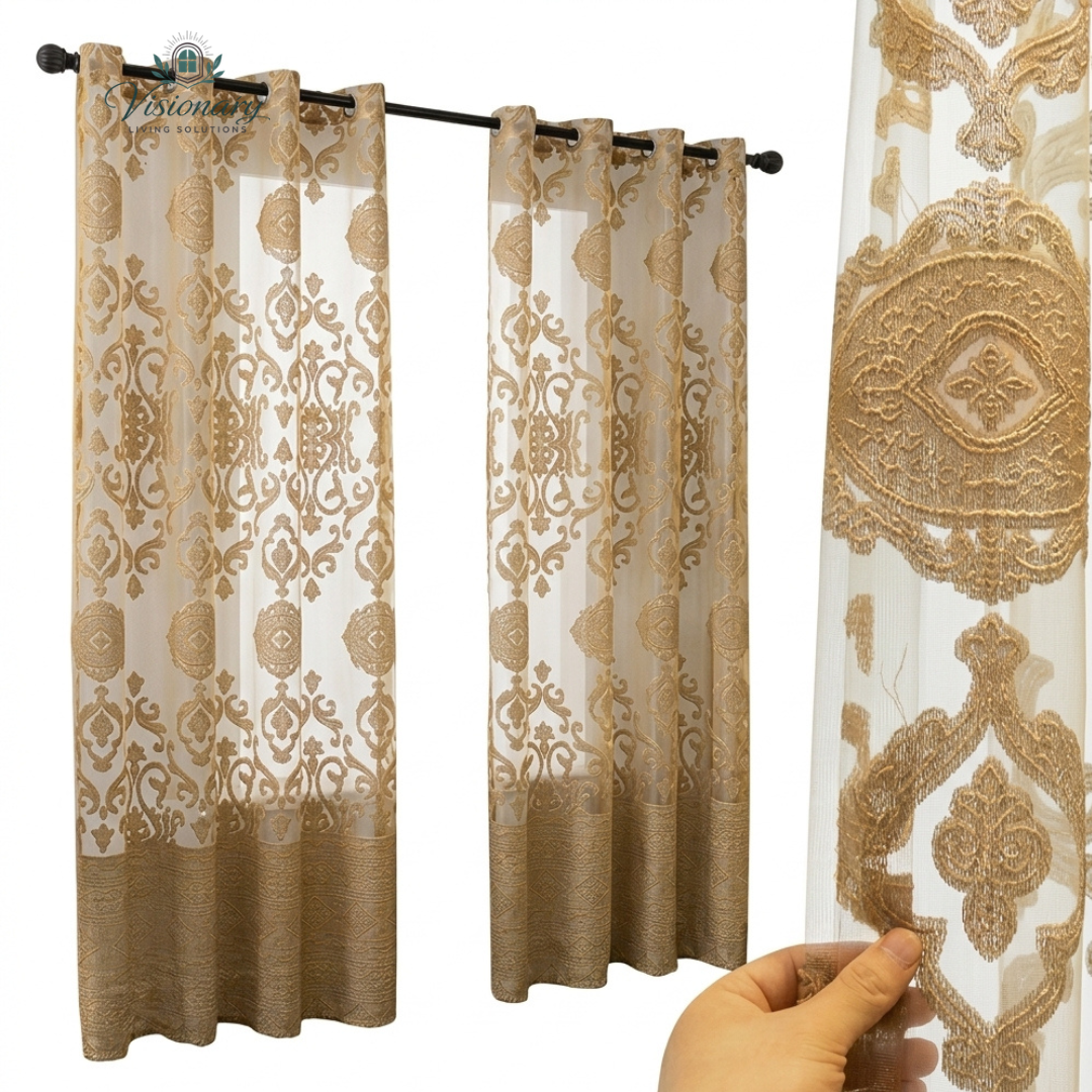Visionary Living Solutions insulated blackout curtains for living room and large windows