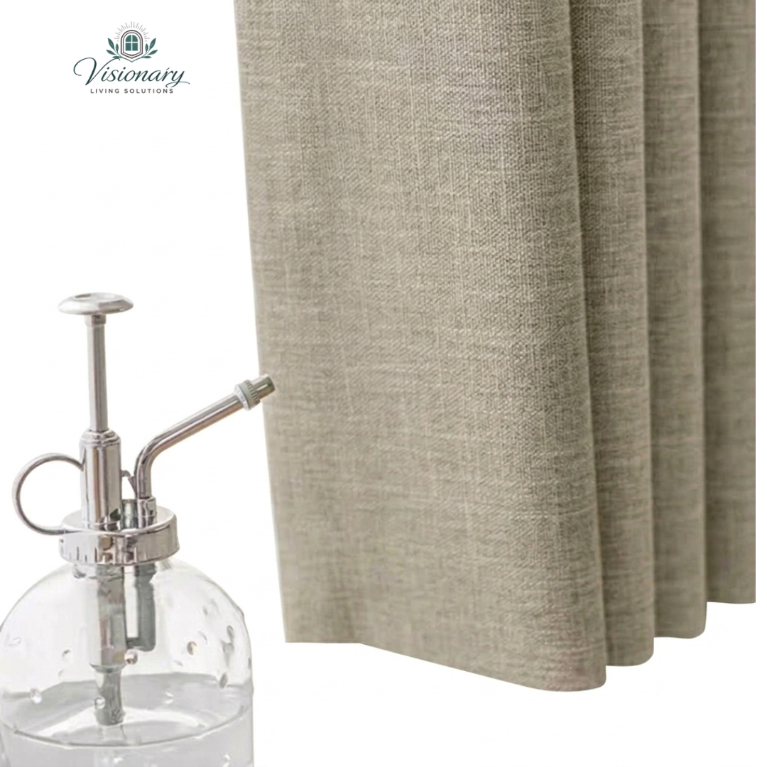 Visionary Living Solutions elegant window curtains with soft natural light diffusion