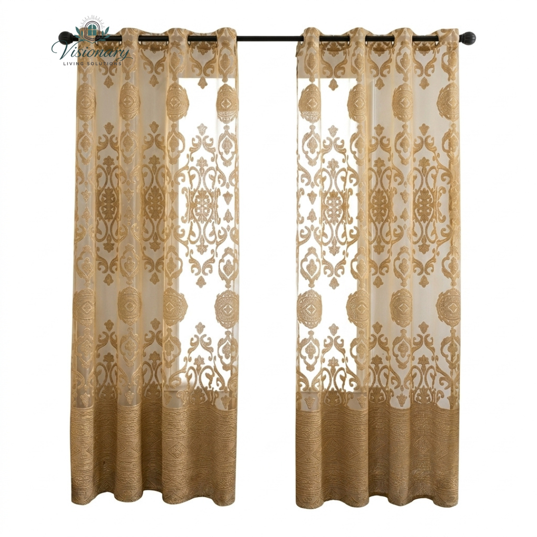 Visionary Living Solutions blackout window drapes for bedroom and home office use
