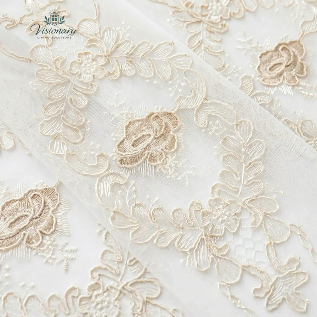 Visionary Living Solutions luxury linen curtains for peaceful bedroom spaces