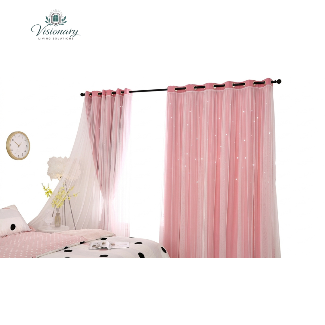 Visionary Living Solutions Hanas blinds stylish window treatment for living room bedroom and office décor