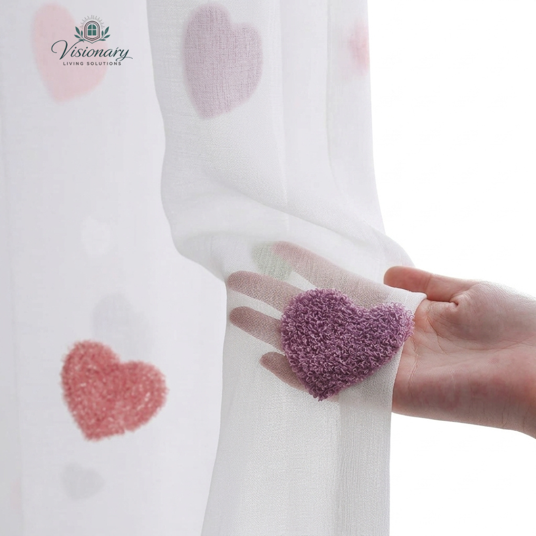 Visionary Living Solutions kids room space curtains with grommet top easy installation and light blocking fabric