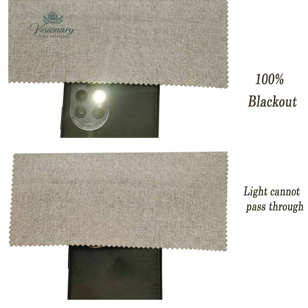 Visionary Living Solutions European sheer curtains with elegant 3D leaf pattern design