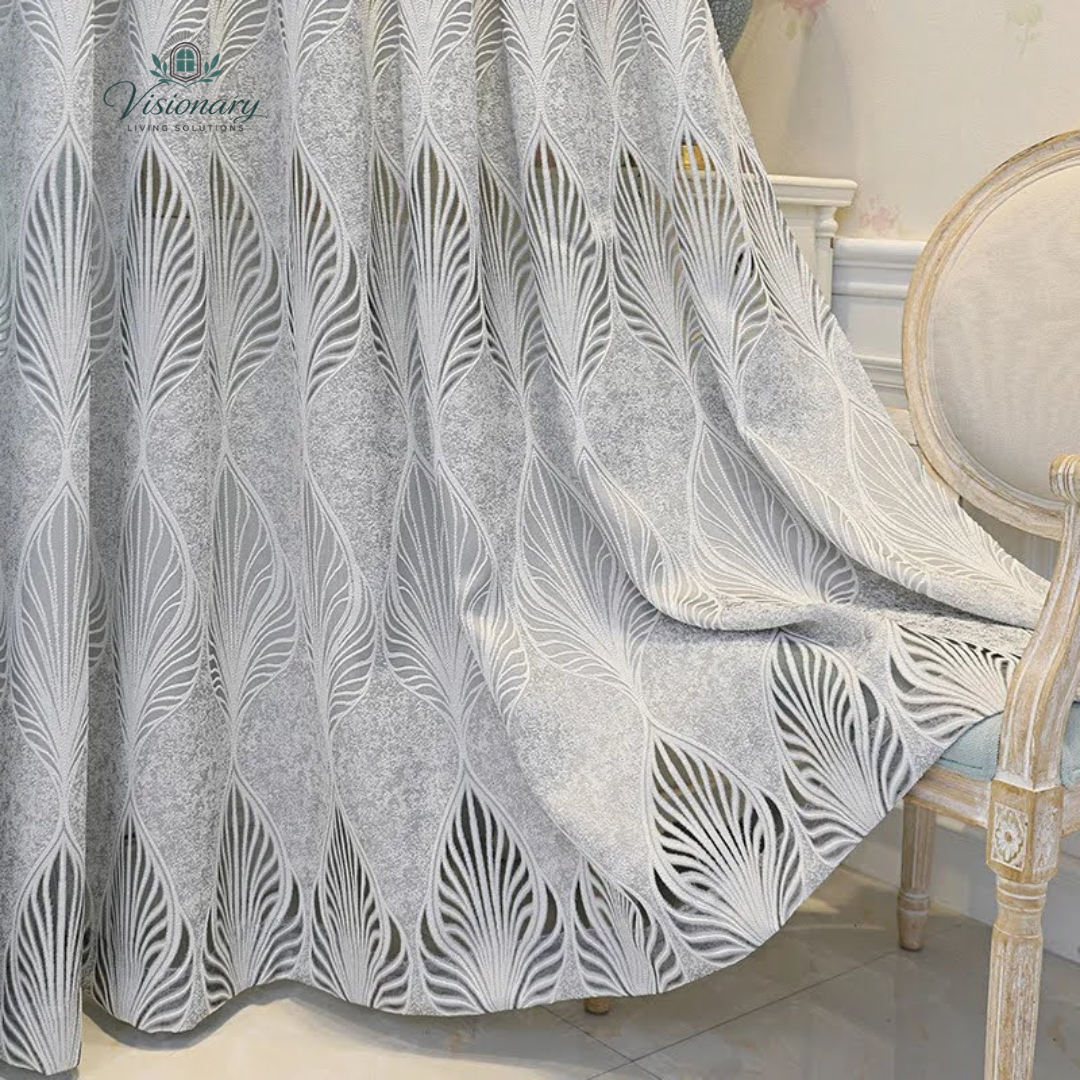 Visionary Living Solutions European style window curtains for elegant home décor