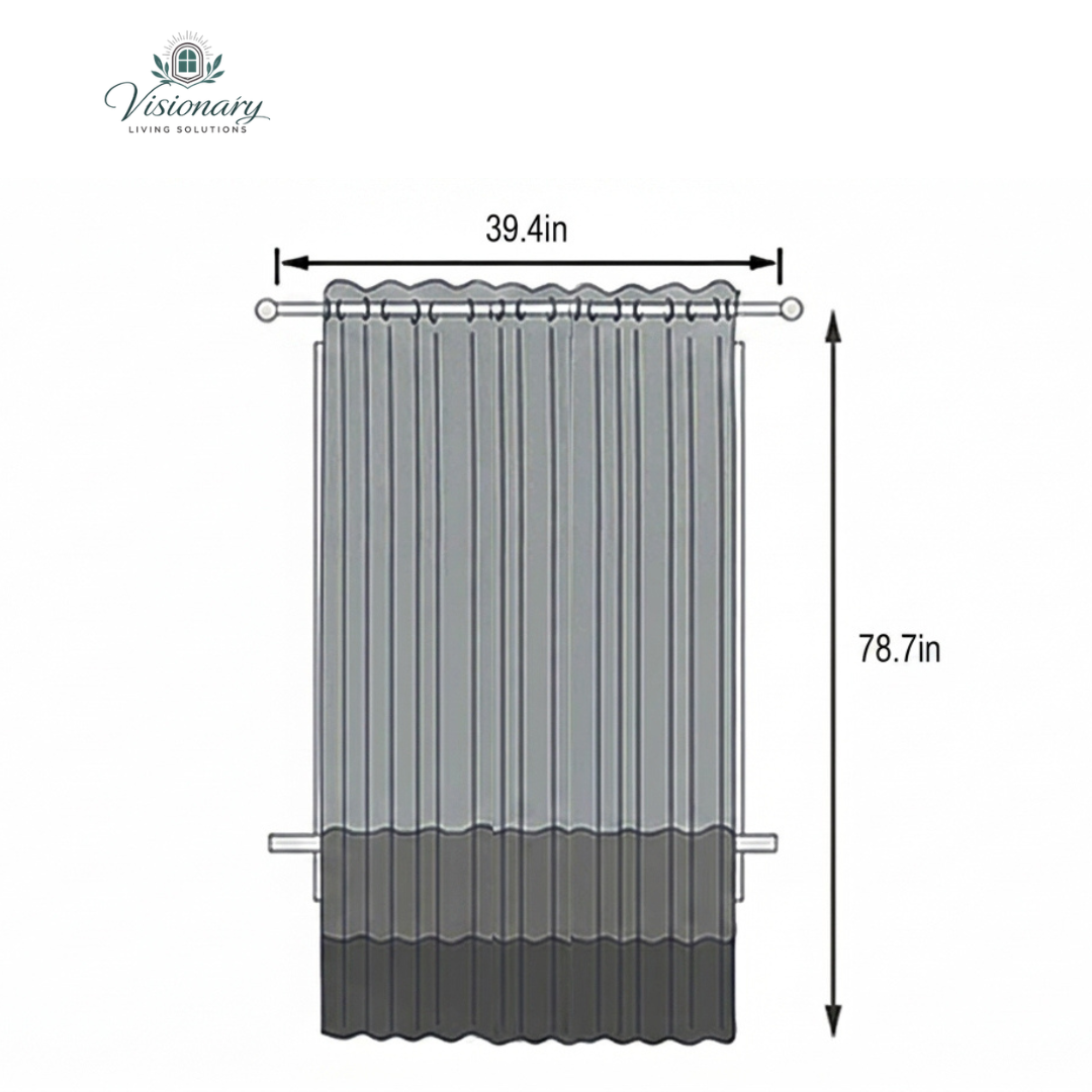 Visionary Living Solutions modern fashion vertical blinds for large windows and office light control and privacy