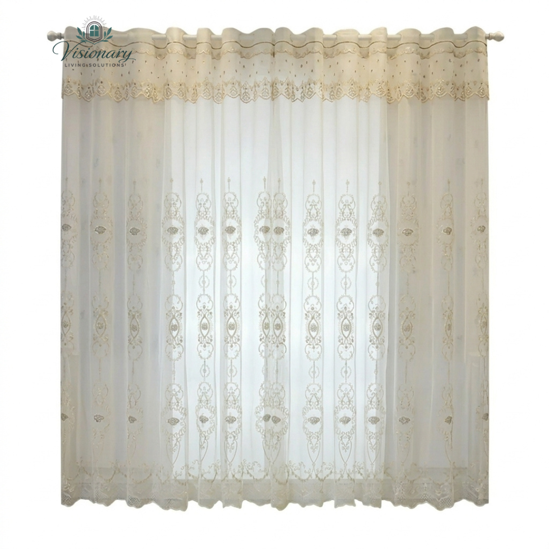 Visionary Living Solutions premium linen window drapes for privacy and comfort